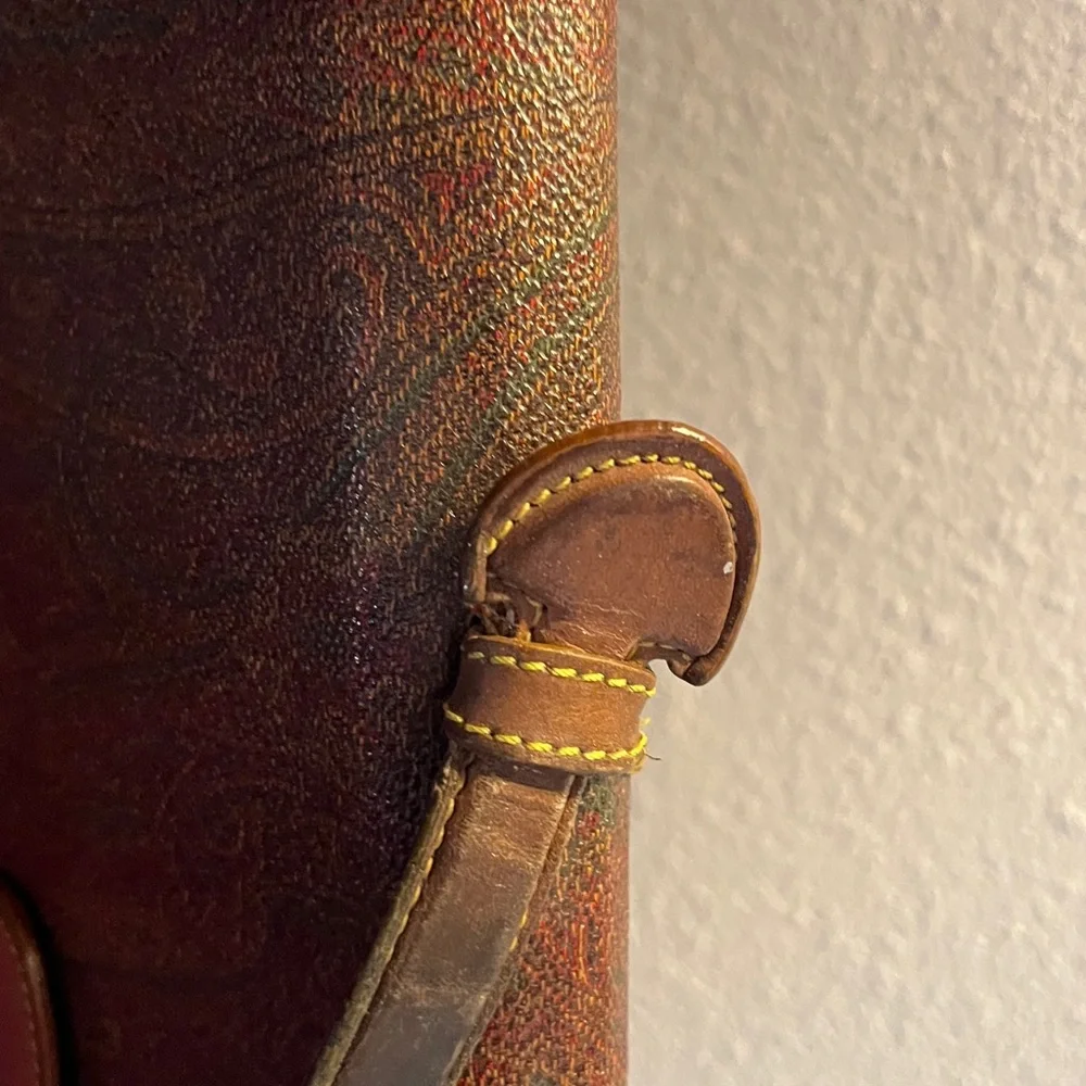 Etro Milano Briefcase rehab handle otherwise good